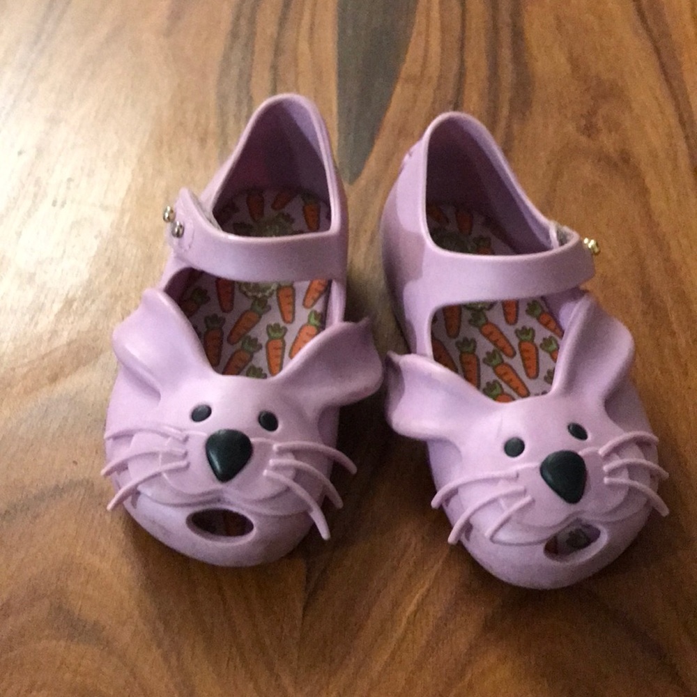 Mini Melissa bunny shoes
